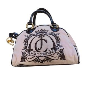 Juicy Couture Y2K Vintage Pink Velour Purse